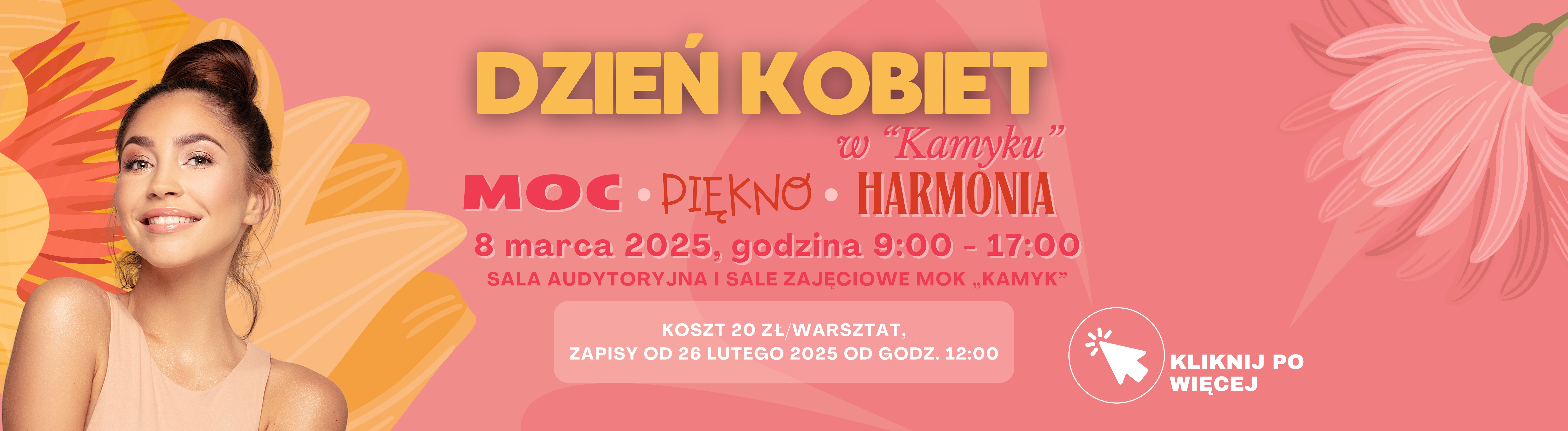 Dzień Kobiet w „Kamyku” | Moc, Piękno, Harmonia