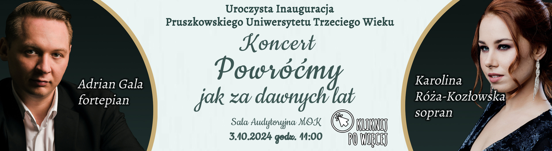 Inauguracja PUTW - Koncert "Powróćmy jak za dawnych lat"